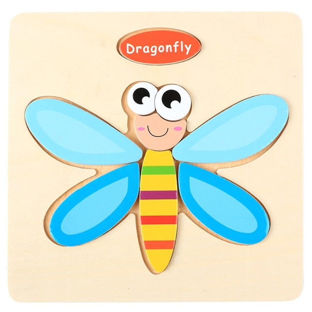 Colorful Wooden Puzzle