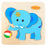 Colorful Wooden Puzzle