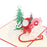 3D  Christmas Greeting Cards