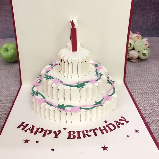 Birthday Greeting  3D Cards