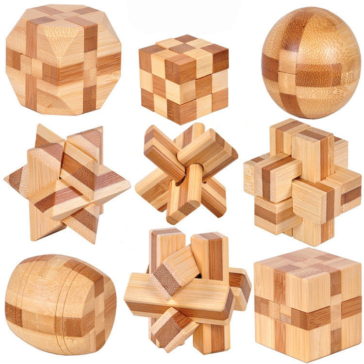 Wooden  IQ Brain Teaser