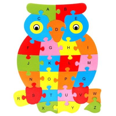 Wooden Elephant Puzzles