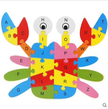 Wooden Elephant Puzzles