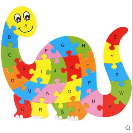 Wooden Elephant Puzzles