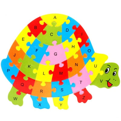 Wooden Elephant Puzzles