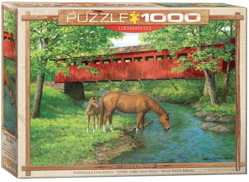 Eurographics jigsaw puzzle 1000 Sweet water bridge