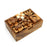 Set of 6 Mini Puzzle in wooden Box - Wooden 3D Logic Wood Brain Teaser Puzzle