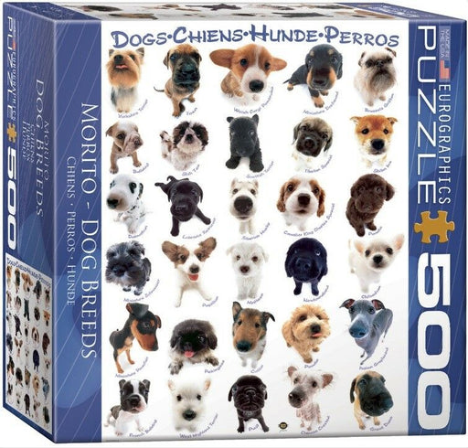 Eurographics jigsaw puzzle 500 ps Dogs Breeds