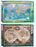 2 puzzles 1000 pcs Map Of The world + Antique World Map Eurographics puzzles