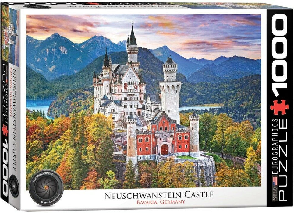Eurographics jigsaw puzzle 1000 neuschwainstein castle - germany