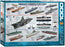 Eurographics jigsaw puzzle 1000 Air craft carier evolution