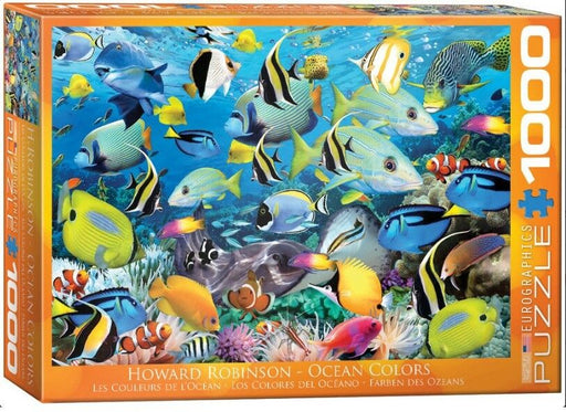 Eurographics jigsaw puzzle 1000 Ocean colors