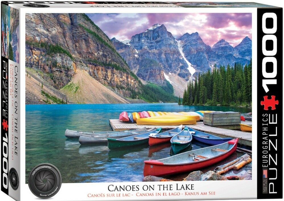 Eurographics jigsaw puzzle 1000 Cones on the lake