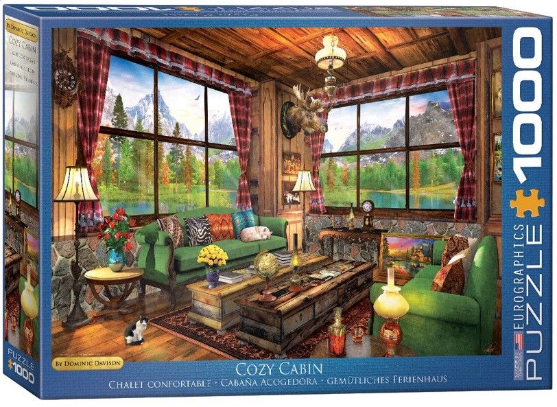 Eurographics jigsaw puzzle 1000 Cazy Cabbin