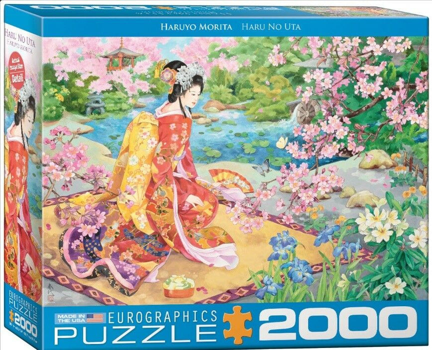 New! Eurographics jigsaw puzzle 2000 pc Haru No Uta by Haruyo Morita
