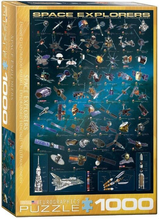 New! Eurographics jigsaw puzzle 1000 pc Space Explorers