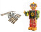 2 pcs 3D puzzles Robot Clock + International Space Station Education DIY