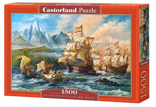 Castorland jigsaw puzzle 1500 Adventure to the world