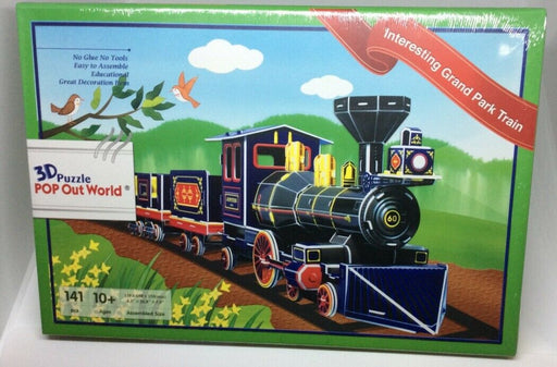 3D puzzle Pop Up World Interesting Grand Park Train - Education special present