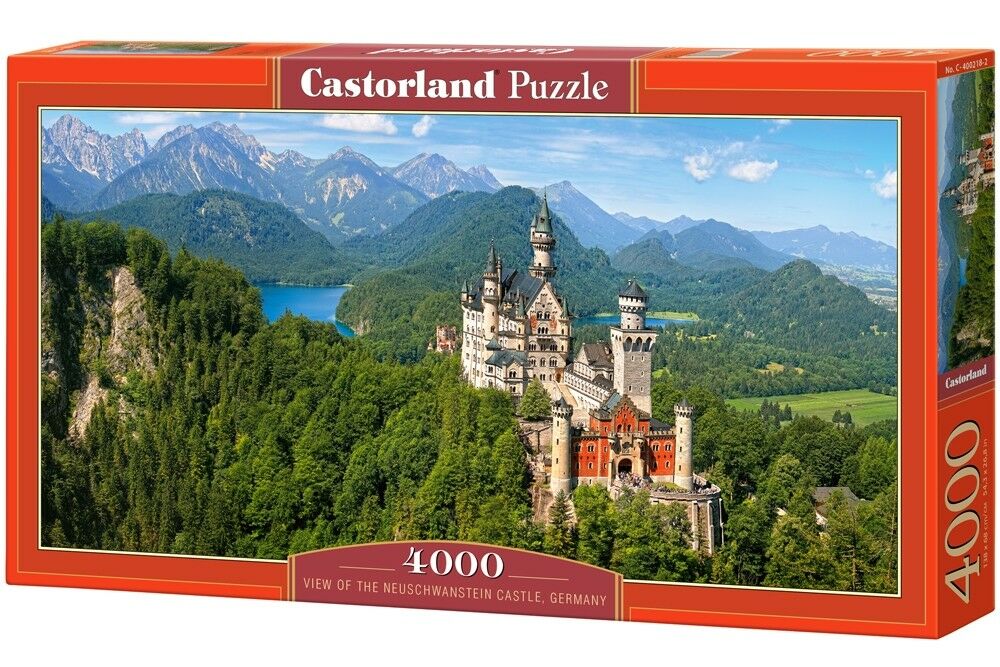 Castorland jigsaw puzzle 4000 - Neuschwanstein Castle - Germany