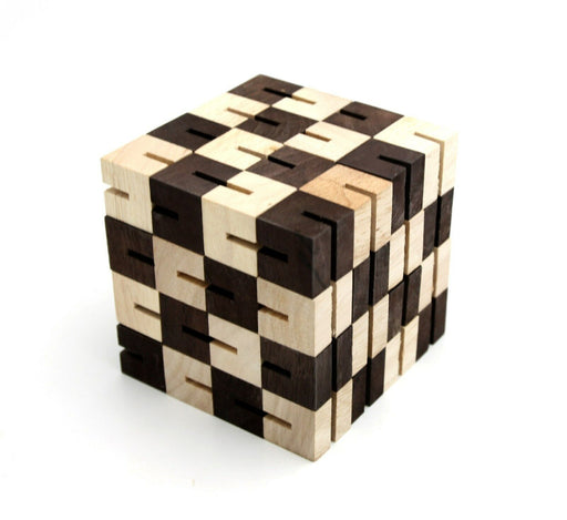 5+1 total 6 wooden puzzles Wooden 3D Logic Brain Teaser Puzzle
