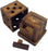 5+1 total 6 wooden puzzles Wooden 3D Logic Brain Teaser Puzzle
