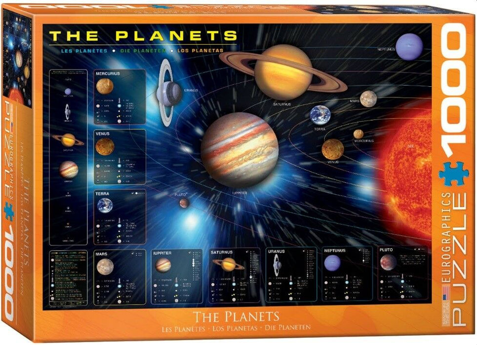 Eurographics jigsaw puzzle 1000 the planets
