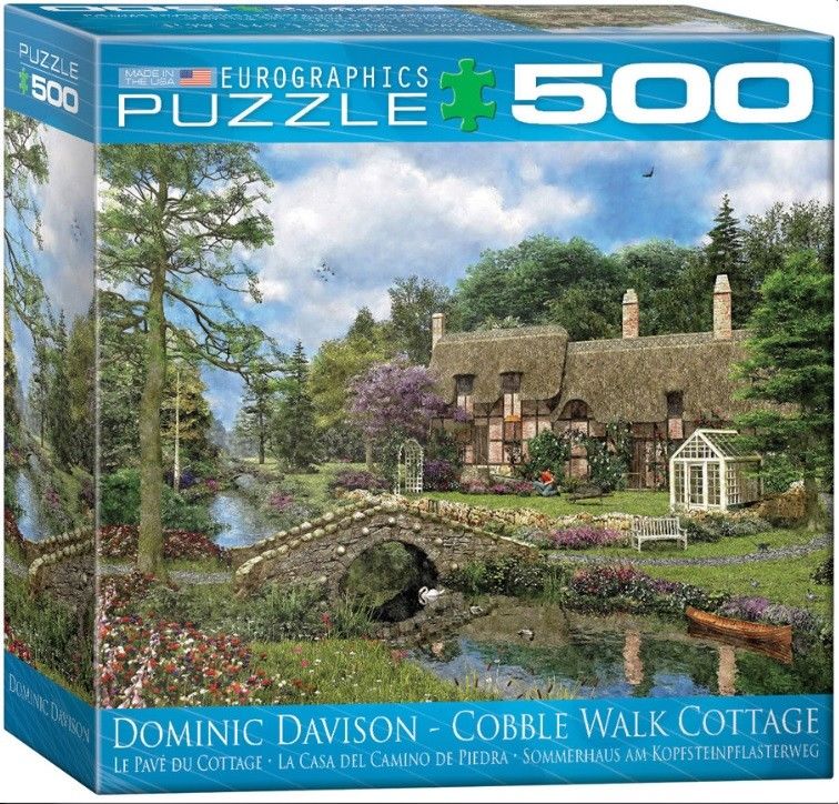 Eurographics jigsaw puzzle 500 ps Cobble Walk Cottage