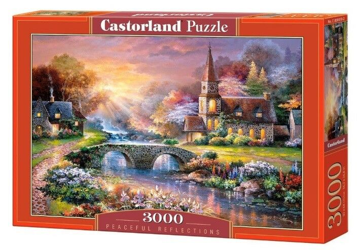 Castorland jigsaw puzzle 3000 - Peaceful Reflections