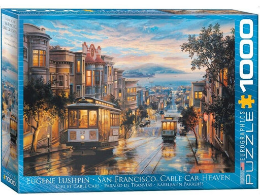 Eurographics jigsaw puzzle Cable Car Heaven - San Francisco