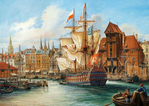 Castorland jigsaw puzzle 1000 The old Gdansk
