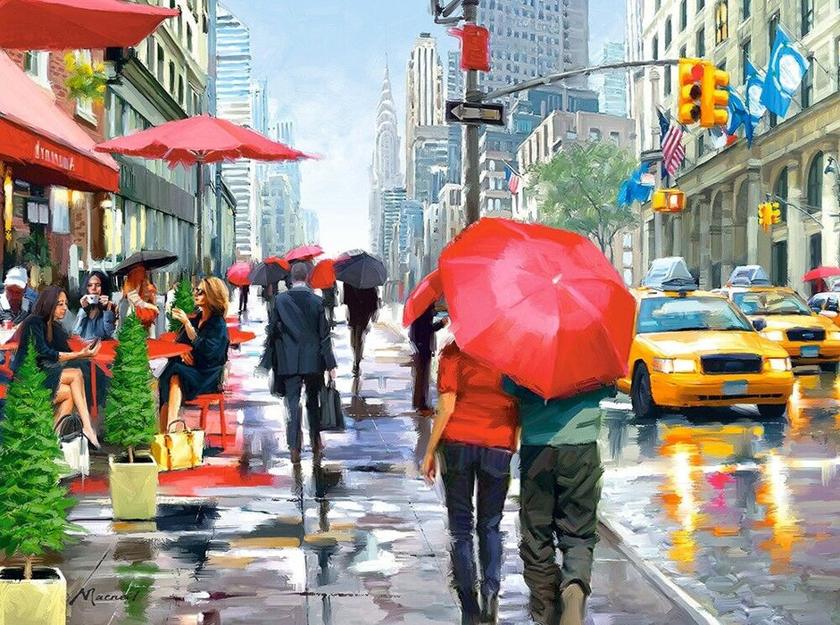 Castorland jigsaw puzzle 2000 - New York Cafe