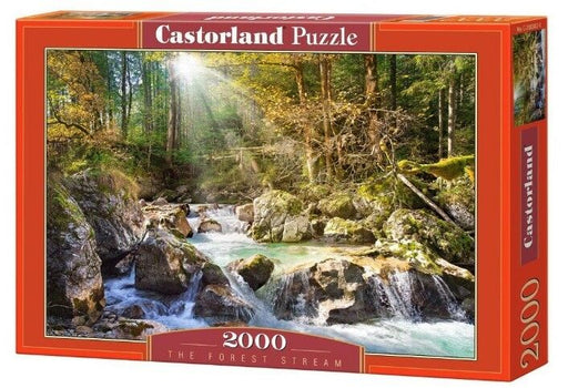 Castorland jigsaw puzzle 2000 Forest Steam
