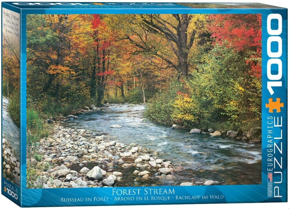 Eurographics jigsaw puzzle 1000 Forest steam