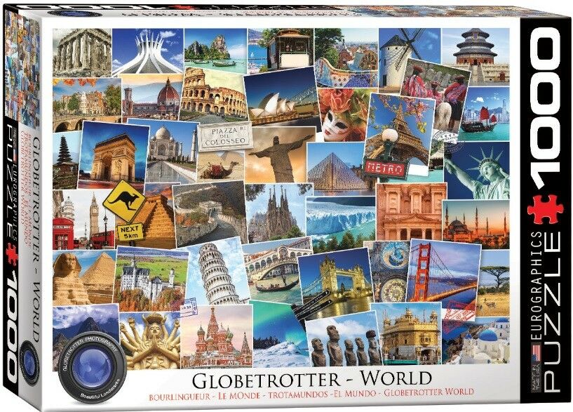Eurographics jigsaw puzzle 1000 Globetrotter World