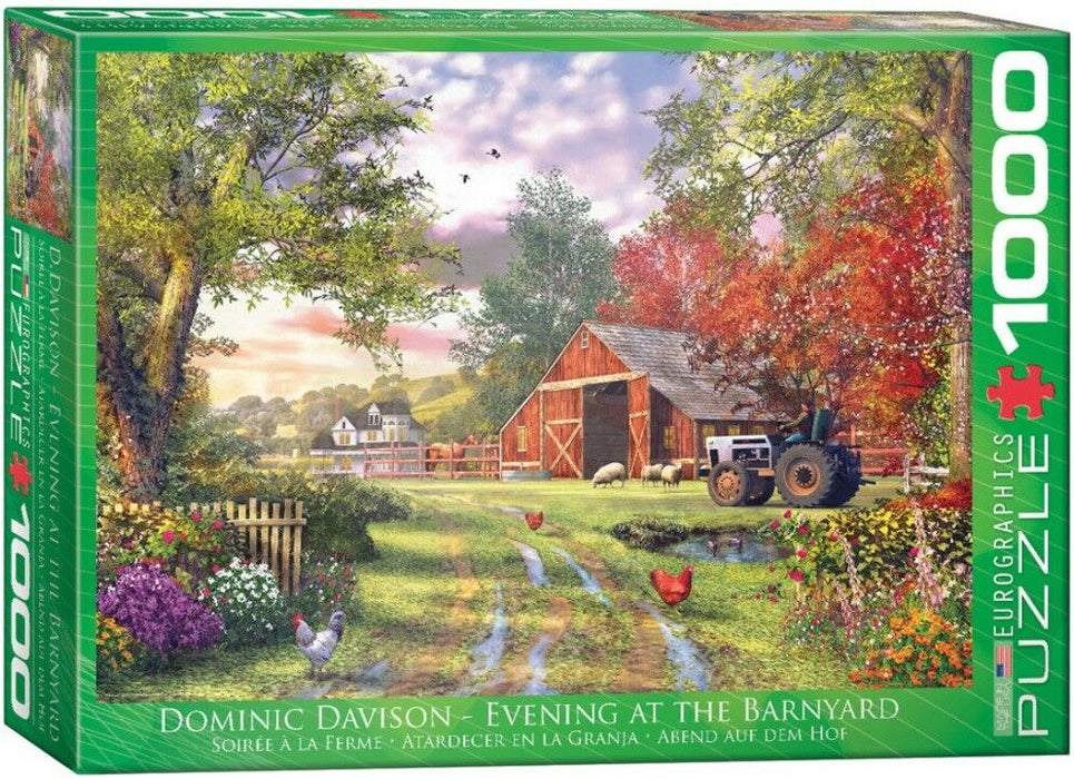 Eurographics jigsaw puzzle 1000 Evening at the barnyard