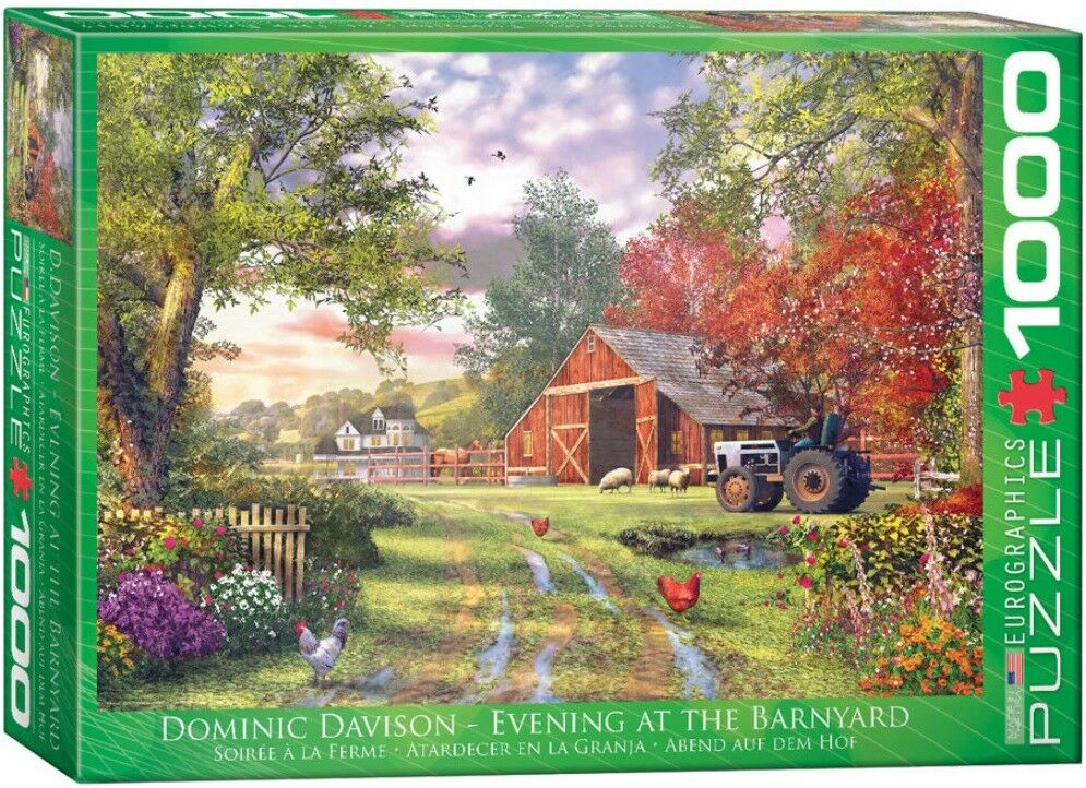 Eurographics jigsaw puzzle 1000 Evening at the barnyard