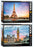 2 puzzles 1000 pcs Peris Eiffel + London Big Ben Eurographics puzzles