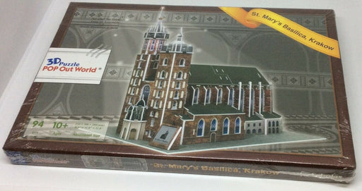 3D puzzle Pop Up World St. Mary's Basilica Krakow Education special present DIY