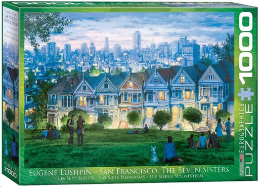4 + 1 total 5 puzzles Eurographics jigsaw puzzle 1000 pieces