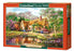 Castorland jigsaw puzzle 3000 - Wooden Green Pond