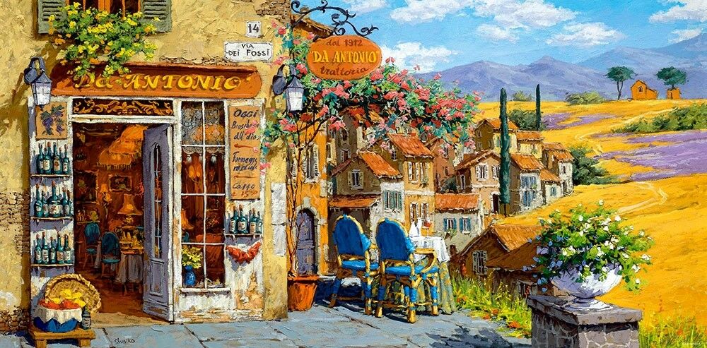 Castorland jigsaw puzzle 4000 - Toskana - Italy