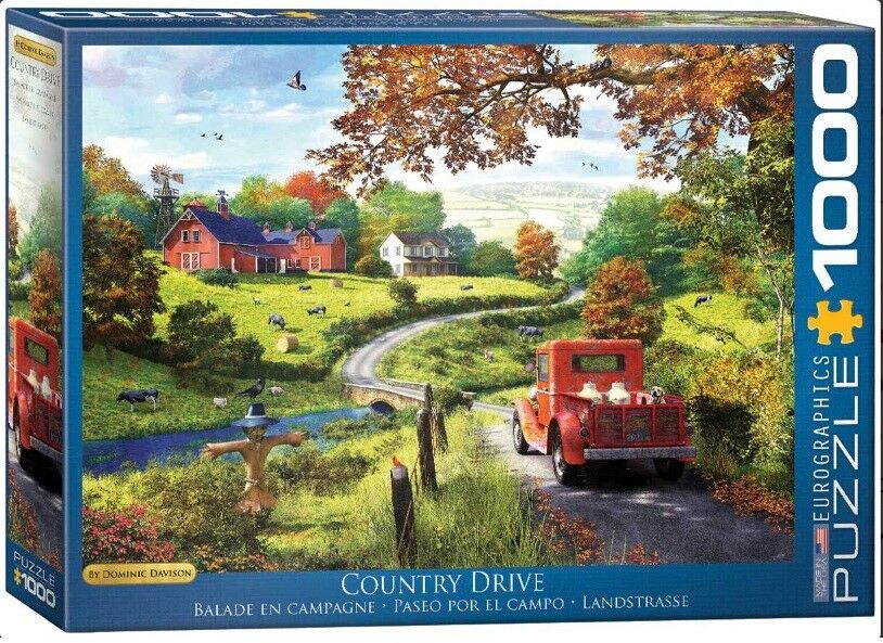 Eurographics jigsaw puzzle 1000 Country Drive