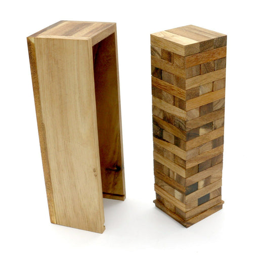 Jenga Large - Wooden 3D Logic Wood Brain Teaser