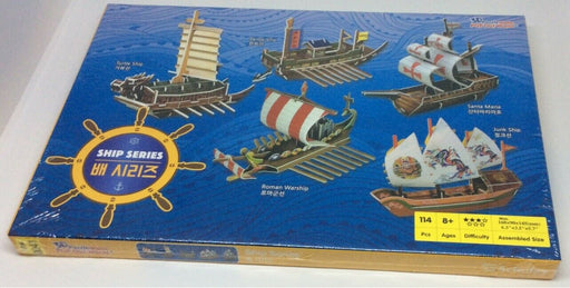 3D puzzle Pop Up World Ship Series - 5 Types - Education special present