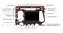 Metal Wallet money Clip for credit cards RFID Blocker + Smart Multi Tool