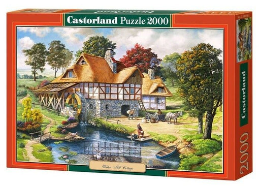 Castorland jigsaw puzzle 2000 WaterMill Cotage