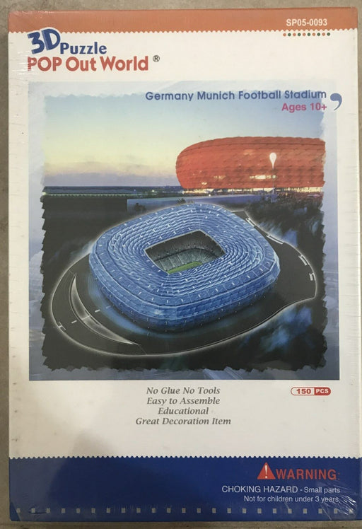 3D puzzle Pop Up World Germany Munich Stadium Education tool present DIY