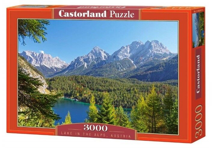 Castorland jigsaw puzzle 3000 - Lake In the Alps