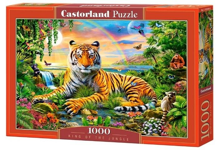 Castorland jigsaw puzzle 1000 King of the jungle